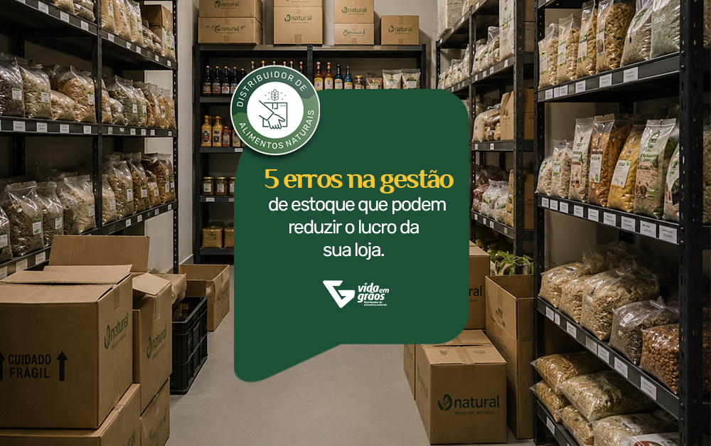 Imagem de um estoque que possui uma gestão de estoque eficiente.