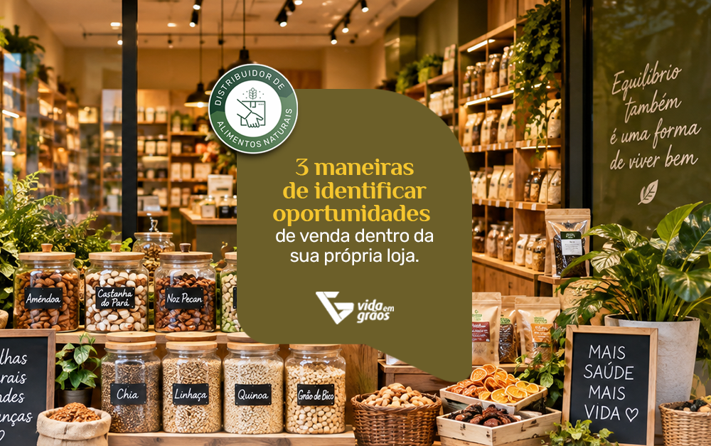 Imagem de uma loja com o estoque cheio que oportunidades de venda.
